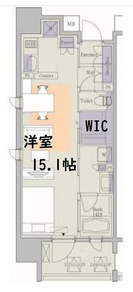 大阪府大阪市中央区南船場2丁目(賃貸マンション1R・10階・40.03㎡)の写真 その2