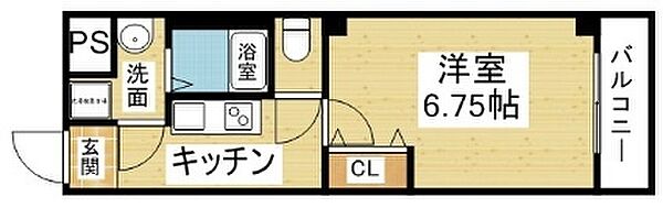 コンフォール中之島 ｜大阪府大阪市福島区野田2丁目(賃貸マンション1K・5階・23.00㎡)の写真 その2