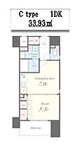 大阪府大阪市中央区南新町1丁目4-6（賃貸マンション1DK・4階・33.93㎡） その2