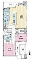 大阪府大阪市北区豊崎3丁目11-6（賃貸マンション2LDK・25階・86.53㎡） その2