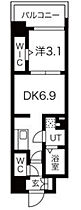 大阪府大阪市浪速区芦原2丁目1-24（賃貸マンション1LDK・2階・27.00㎡） その2