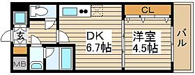 ONE ROOF FLAT FUKUSHIMA  ｜ 大阪府大阪市北区大淀南3丁目1-12（賃貸マンション1DK・5階・30.52㎡） その2