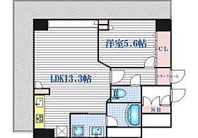 大阪府大阪市北区菅原町10-12（賃貸マンション1LDK・26階・46.40㎡） その2