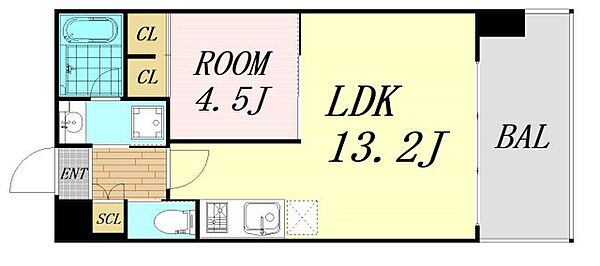 プレジオ森之宮 ｜大阪府大阪市東成区中道3丁目(賃貸マンション1LDK・5階・39.71㎡)の写真 その2