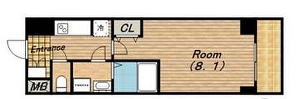 レオンコンフォート本町東 ｜大阪府大阪市中央区常盤町2丁目(賃貸マンション1LDK・3階・41.00㎡)の写真 その2