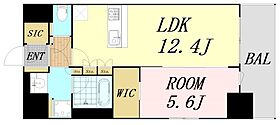 スプランディッド新大阪VI  ｜ 大阪府大阪市淀川区木川東4丁目（賃貸マンション1LDK・6階・45.22㎡） その2