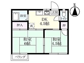 マイルドコーポ 201 ｜ 佐賀県佐賀市木原2丁目（賃貸アパート2K・1階・31.18㎡） その2