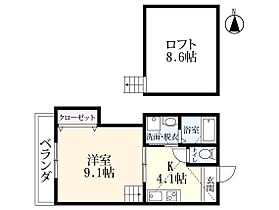 ビオス高木瀬東 205 ｜ 佐賀県佐賀市高木瀬東6丁目（賃貸アパート1K・2階・30.29㎡） その2