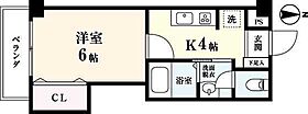 グリーンハイツ若宮 405 ｜ 佐賀県佐賀市若宮1丁目（賃貸マンション1K・4階・24.00㎡） その2