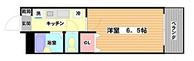 ヒルバレー阪口  ｜ 大阪府吹田市上山手町（賃貸マンション1K・2階・22.13㎡） その2