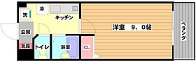 エスパス  ｜ 大阪府吹田市千里山東１丁目16-3（賃貸マンション1K・3階・24.30㎡） その2