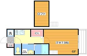 ブルズアイ  ｜ 大阪府吹田市千里山東４丁目（賃貸マンション1K・6階・26.04㎡） その2