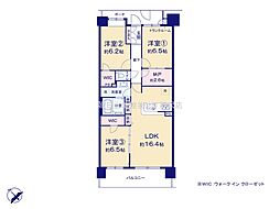間取図画像 3SLDK