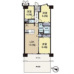 間取図画像 3LDK