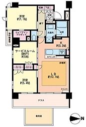 間取図画像 2SLDK