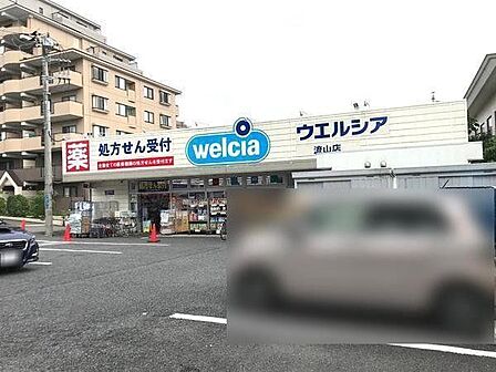 ウエルシア流山店 240m
