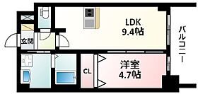 プレサンス新大阪ジェイズ  ｜ 大阪府大阪市淀川区東三国6丁目（賃貸マンション1LDK・11階・34.65㎡） その2