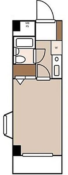 ライオンズマンション下丸子第5 205｜東京都大田区下丸子２丁目(賃貸マンション1K・2階・20.44㎡)の写真 その2