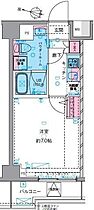 ＧＥＮＯＶＩＡ横浜鶴見市場ｓｋｙｇａｒｄｅｎ 106 ｜ 神奈川県横浜市鶴見区平安町１丁目（賃貸マンション1K・1階・22.72㎡） その2