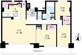 リビオ新蒲田  ｜ 東京都大田区新蒲田１丁目（賃貸マンション3LDK・11階・92.06㎡） その2