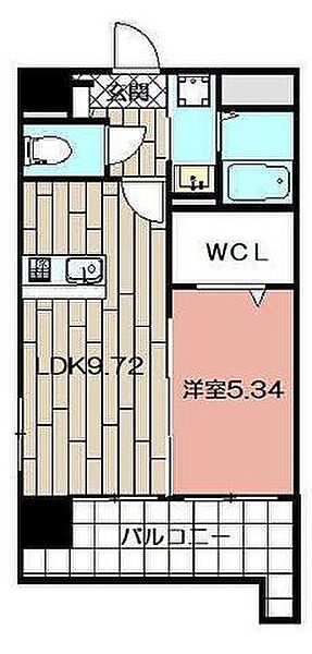 ＴＨＥ　ＳＱＵＡＲＥ・Ｃｅｎｔｒａｌ　Ｒｅｓｉｄｅｎｃｅ ｜福岡県行橋市西宮市１丁目(賃貸マンション1LDK・6階・40.00㎡)の写真 その2