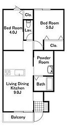 LA VITA築城A棟 1階