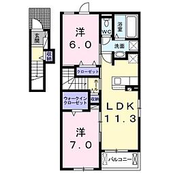 コスモスL 2階/-