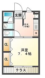 サフィアーレA 2階/-
