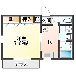 サフィアーレB 1階/-