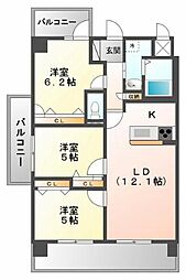 行橋第一レジデンス 4階