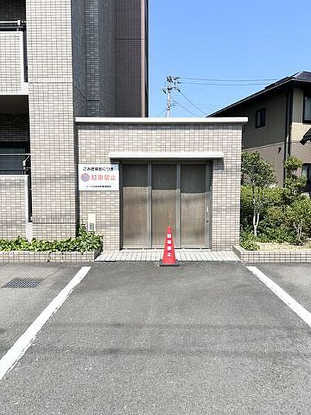 ゴミステーションの写真です。