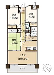 間取図画像 3LDK