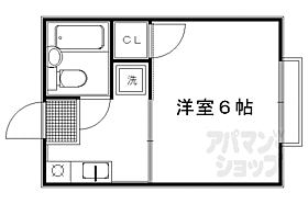 京都府京都市上京区武者小路通新町西入上る常盤井図子町（賃貸アパート1K・2階・18.00㎡） その2