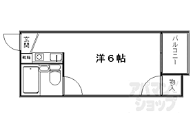 京都府京都市上京区今小路通七本松西入ル二丁目東今小路町（賃貸マンション1K・2階・18.00㎡） その2