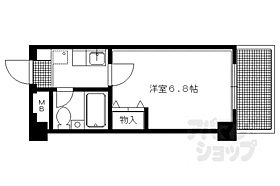 京都府京都市左京区田中南大久保町（賃貸マンション1K・3階・19.80㎡） その2