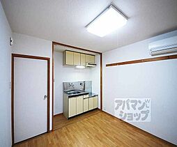 京福電気鉄道北野線 北野白梅町駅 徒歩3分の賃貸マンション 3階1Kのリビング/ダイニング