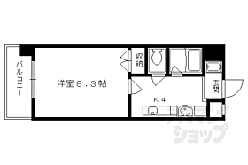 ＣＡＳＡ　ＶＥＲＤＥ高辻 805 ｜ 京都府京都市下京区高辻通烏丸西ル骨屋町（賃貸マンション1K・8階・27.96㎡） その2