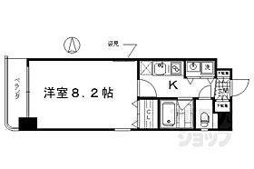 京都府京都市下京区七条御所ノ内南町（賃貸マンション1K・7階・26.10㎡） その2