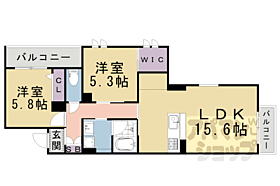 六条荘 202 ｜ 京都府京都市下京区西洞院通六条下る西側町（賃貸マンション2LDK・2階・65.33㎡） その2