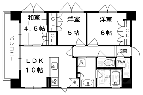 ネバーランド烏丸五条 1101 ｜ 京都府京都市下京区上平野町（賃貸マンション3LDK・11階・63.92㎡） その2