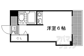 京都府京都市左京区田中上柳町（賃貸マンション1R・1階・14.38㎡） その2