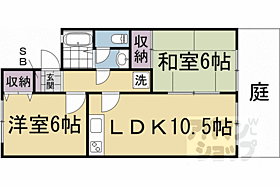 京都府京都市左京区岩倉長谷町（賃貸アパート2LDK・1階・45.00㎡） その2