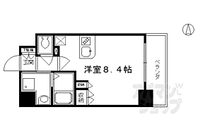 エスリード烏丸五条駅前 407W ｜ 京都府京都市下京区五条通東洞院東入万寿寺町（賃貸マンション1K・4階・26.07㎡） その2