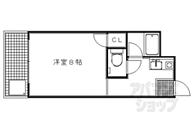 京都府京都市上京区丸太町通黒門東入ル藁屋町（賃貸マンション1K・5階・22.00㎡） その2