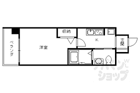 京都府京都市中京区西ノ京小堀町（賃貸マンション1K・5階・23.04㎡） その2