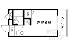 京都府京都市北区紫竹栗栖町（賃貸マンション1K・3階・17.00㎡） その2