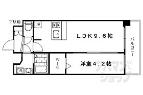 京都府京都市南区東九条西河辺町（賃貸マンション1LDK・6階・34.80㎡） その2