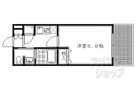 京都府京都市左京区田中南西浦町58-2（賃貸マンション1K・4階・23.15㎡） その2