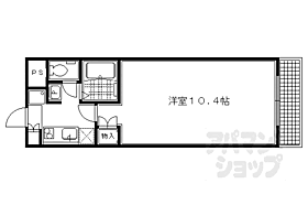 京都府京都市左京区田中里ノ内町（賃貸マンション1K・1階・27.54㎡） その2