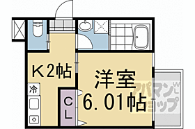 京都府京都市左京区一乗寺高槻町（賃貸マンション1K・2階・23.00㎡） その2